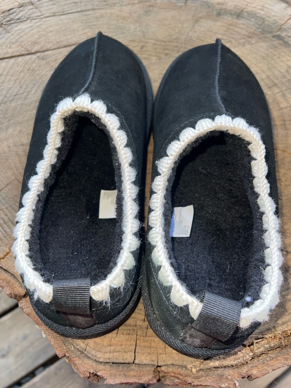 Black Slippers - Picture 7 of 8